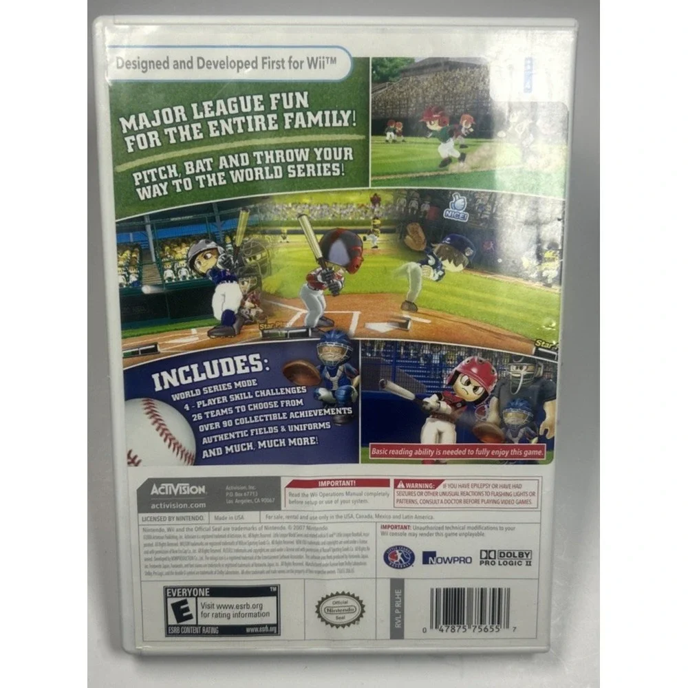 Little League World Series Baseball 2008 Nintendo Wii